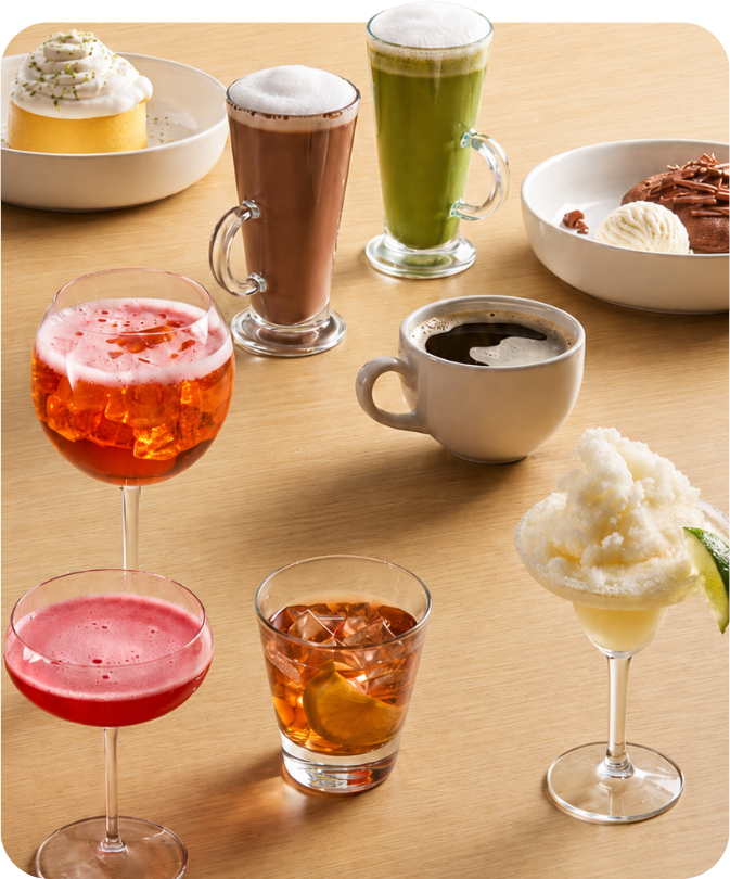 Bebidas y Postres
