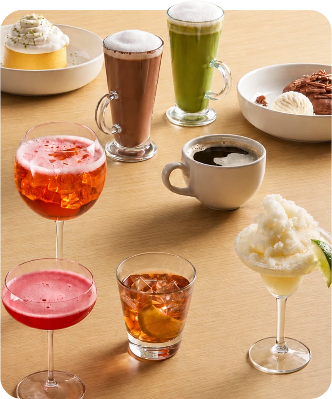 Bebidas y Postres