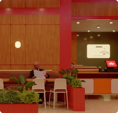 Interior de Wings
